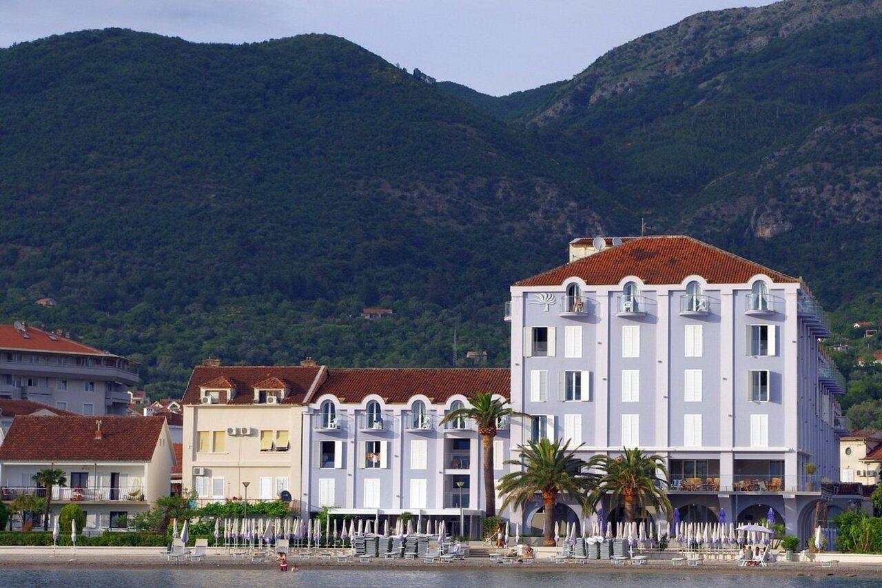 Hotel Palma Tivat Bagian luar foto